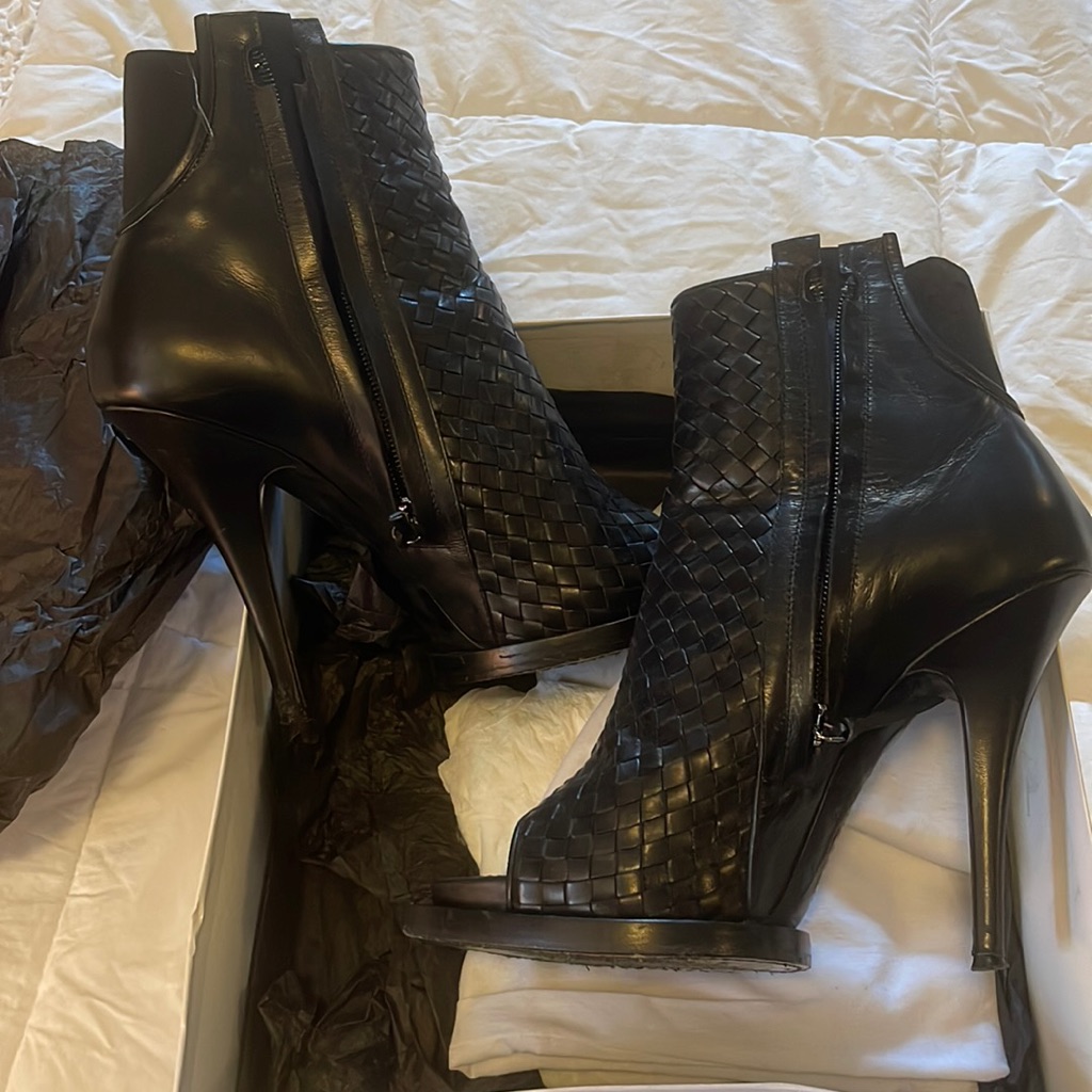 Givenchy Peep Toe Booties